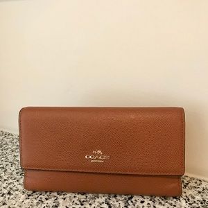Camel Color Coach Wallet